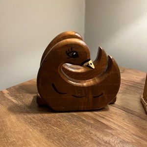 Vintage Duck Napkin Holder